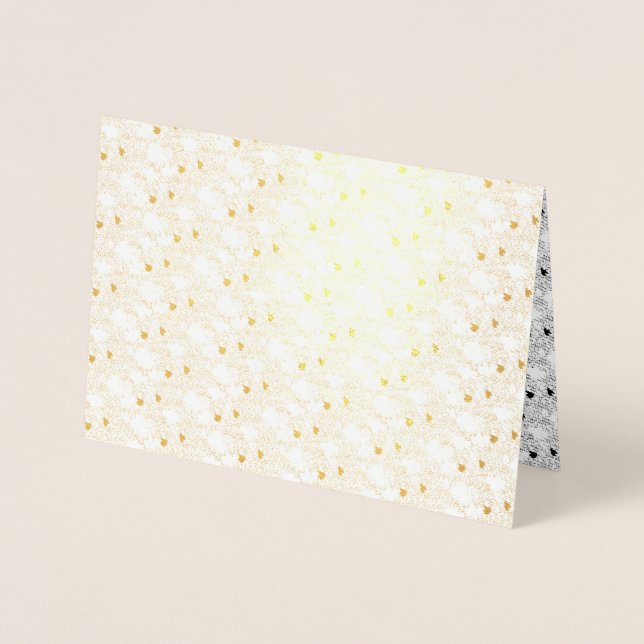 Carte Dorée conception quatre points (Devant)