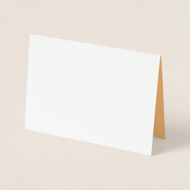 Carte Dorée Couleur Hex #FABA77, Brandy (Devant)
