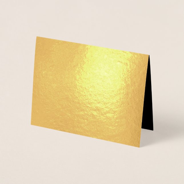 Carte Dorée Create Your Own Black Custom Design Holiday Card (Devant)