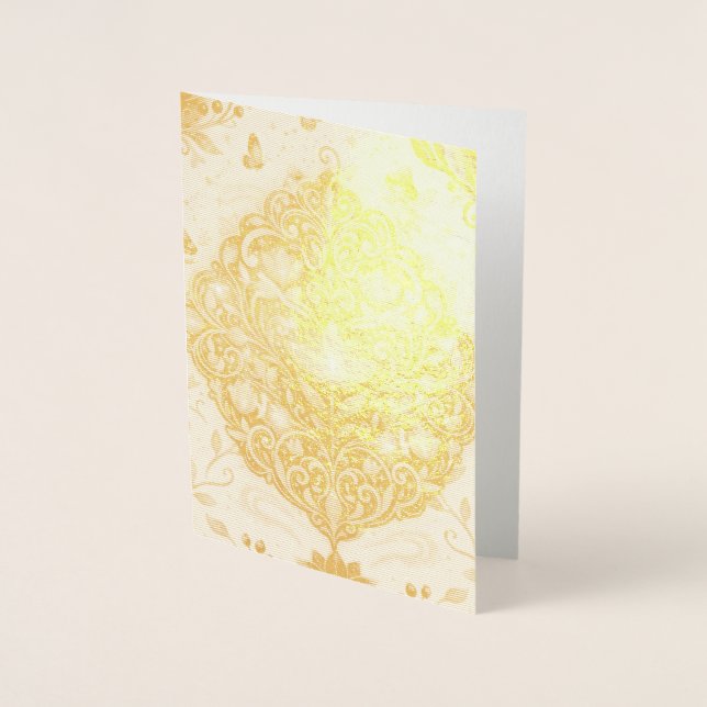 Carte Dorée  decoration de schimeria (Devant)