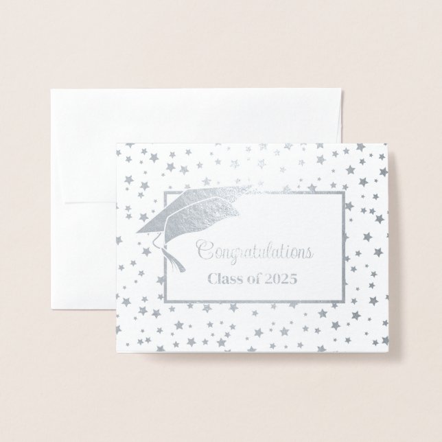 Carte Dorée Diplômé (Devant avec enveloppe)