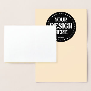 Carte Dorée Élégant, raffiné, élancé et minimaliste