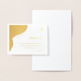 Carte Dorée Elegant Thank You Card