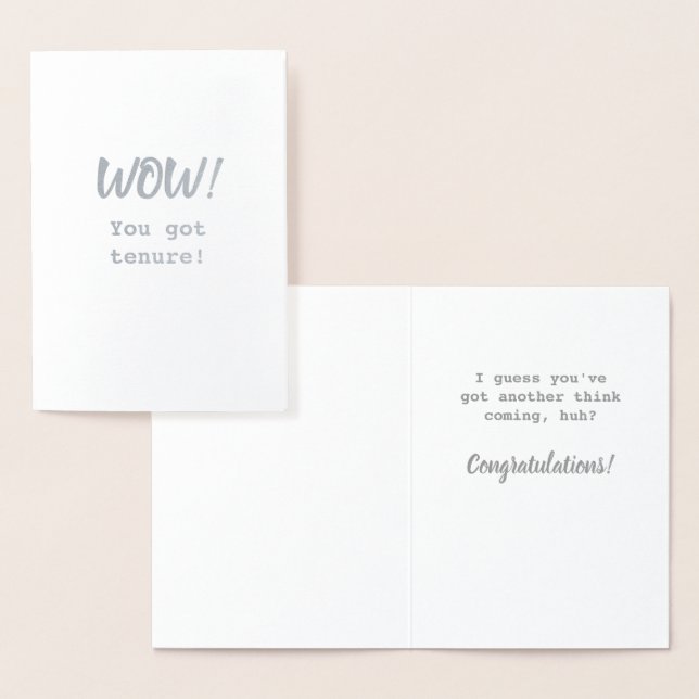 Carte Dorée Félicitations à l'occasion d'une nouvelle prise de (Affichage)