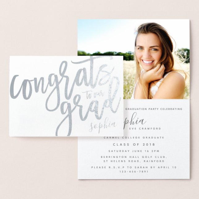 CARTE DORÉE FÉLICITATIONS À NOTRE NIVEAU (Affichage)