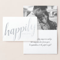 Félicitations pour un mariage heureux pour toujour