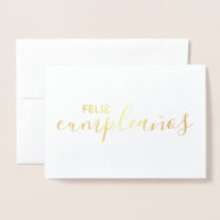 Feliz Cumpleaños Elégant espagnol Joyeux anniversa