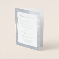 Glam Real Gold Foil 25e anniversaire Mariage