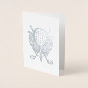 Carte Dorée Golf Instructor Pro Golf Course Ball Clubs Tee