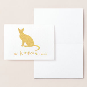 Carte Dorée HAMbWG - Gold Foil Card - Cat W Nom de famille!