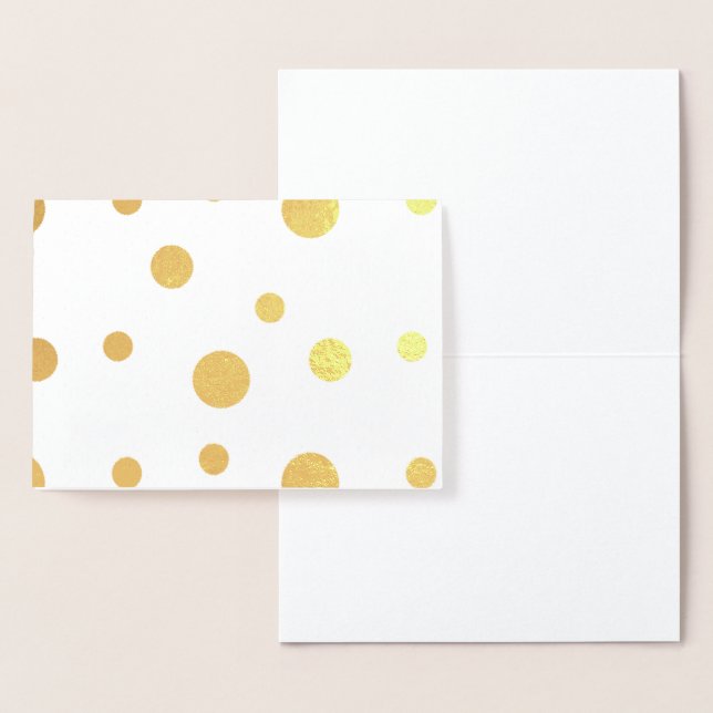 Carte Dorée HAMbWG - Gold Foil Card - Pois (Affichage)