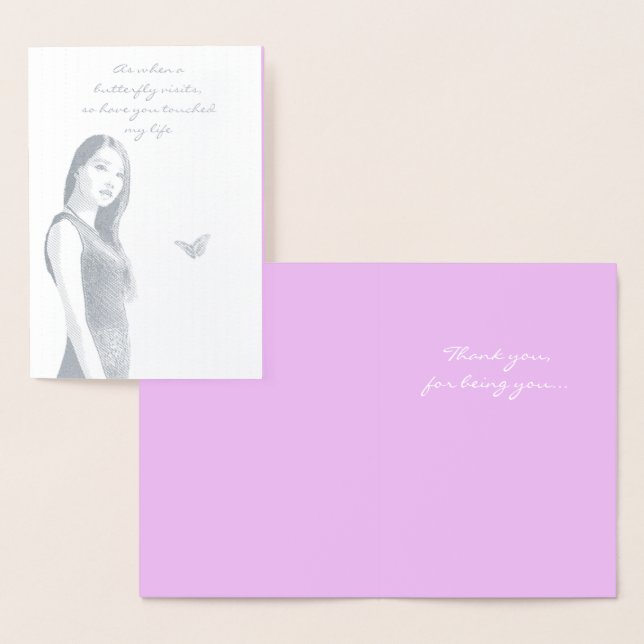 Carte Dorée HAMbyWG Vous avez touché ma vie (Affichage)