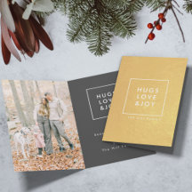 Hugs Love et Joy | Stylish Trendy Christmas
