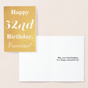 Cartes 32 Ans D Anniversaire Zazzle Fr