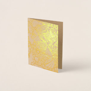 Carte Dorée Jardin Fairy Jardin Flower Jardins Fées