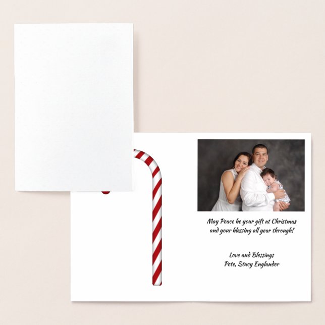 Carte Dorée Joyeuses Fêtes à tous, Création de Noël drôle, ZSG (Affichage)