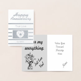 Carte Dorée Joyeux Anniversaire