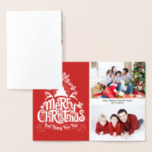 Joyeux Noël lettrage typographie photo de famille