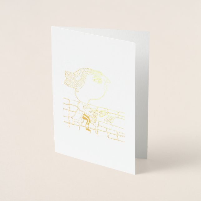 Carte Dorée Le pianiste (Devant)
