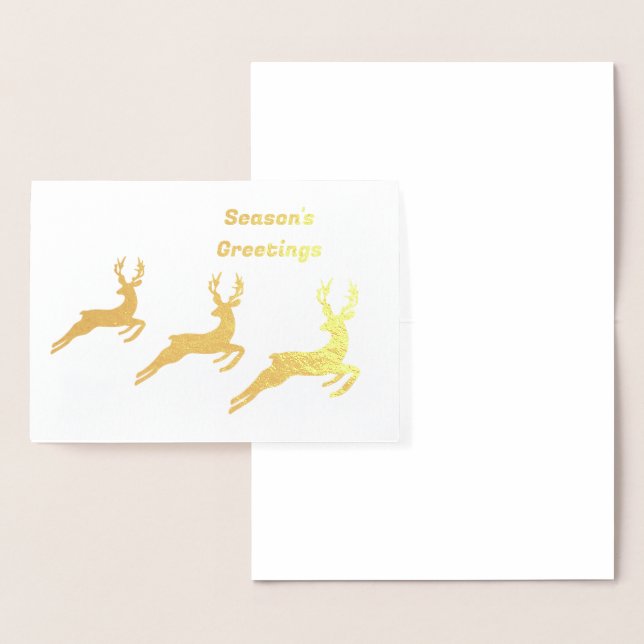 Carte Dorée Leaping Our Way Out of 2020 ! (Affichage)