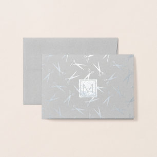 Carte Dorée Merci de liste de cheveux