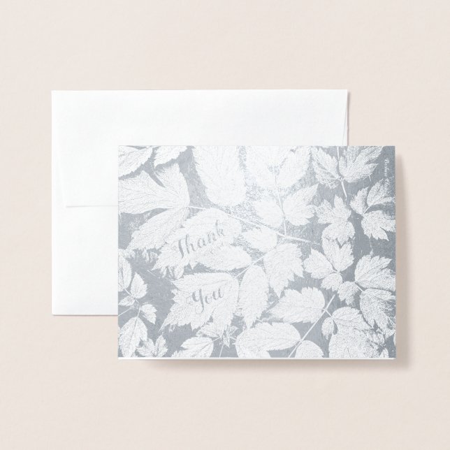 Carte Dorée Merci : pour toutes les occasions (Devant avec enveloppe)