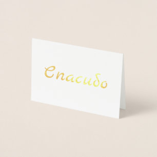 Carte Dorée Merci russe С п а с и б о