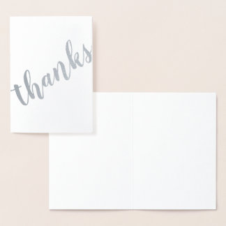 Carte Dorée Merci Tiled Brushstroke Moderne Calligraphie