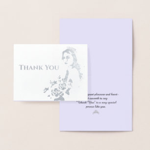 Carte Dorée Miss USA America Crown-with Photo Greeting