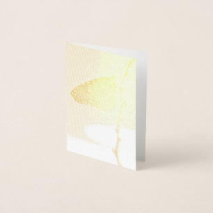 Carte Dorée Monarque sous la lumière du matin