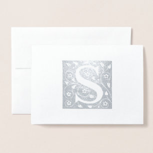 Carte Dorée Monogramme S