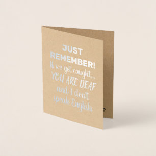 Carte Dorée Naughty Groom et Groomsman Proposition Agreement