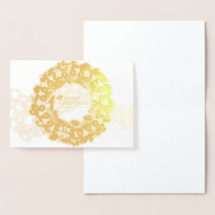 Carte Dorée Options de Pickleball 1 de Joyeux Noël