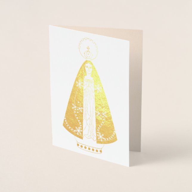 Carte Dorée Our Lady of Aparecida (Devant)