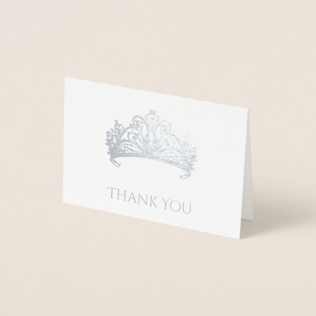 Carte Dorée Pageant Crown Foil Card (Devant)