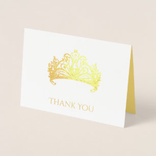 Carte Dorée Pageant Crown Foil Card