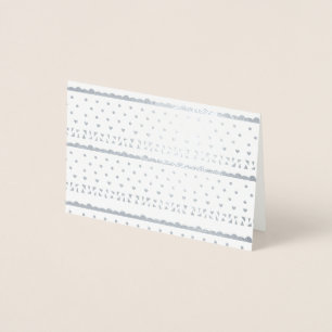 Carte Dorée Papier géométrique