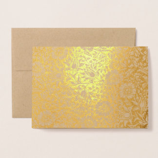 Carte Dorée Personnalisé