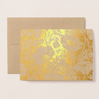 Carte Dorée Personnalisé