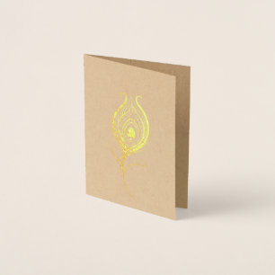 Carte Dorée Personnalisé