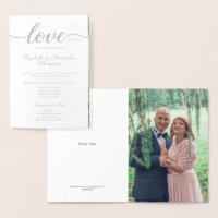 Photo de couple pour les 25 ans de mariage en arge