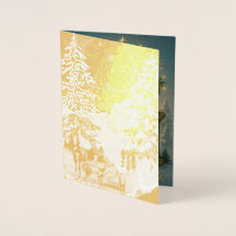 Première G dorée avec Père Noël et Couronne