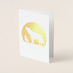 Carte Dorée Pup Mother and Wolf