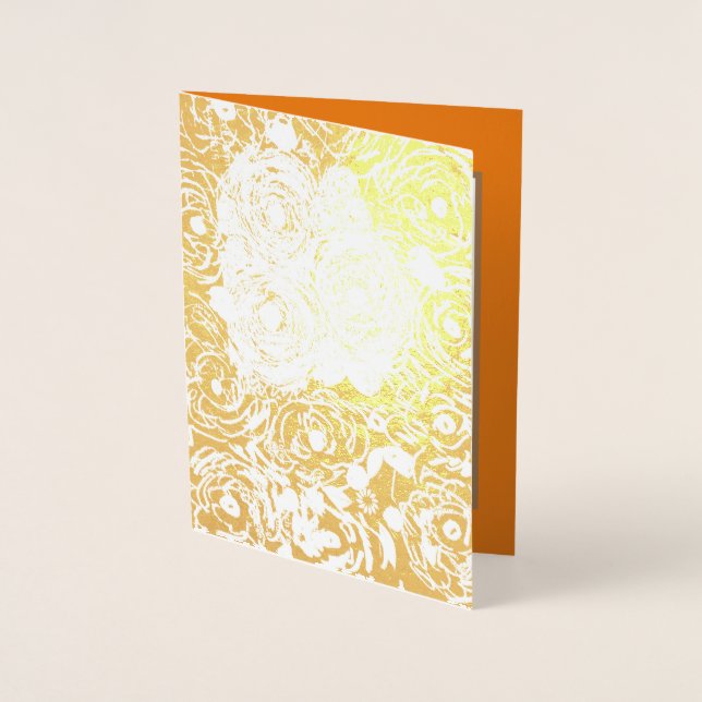 Carte Dorée Rosas (Devant)