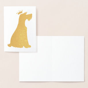 Carte Dorée Schnauzer Prince