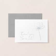 Simple Flower Thank You