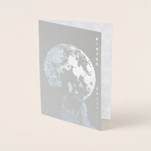 Carte Dorée Solstice d'hiver : Salutations de la nature