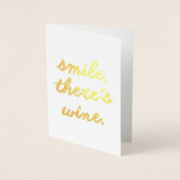 Sourire Il y a du vin
