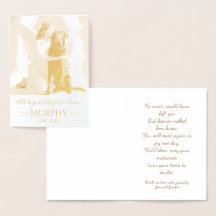 Sympathie pour la perte de Labrador Retriever Ange