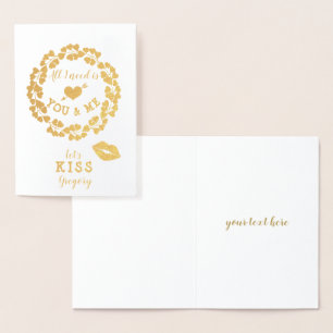 Carte Dorée Tout ce dont j'ai besoin, c'est toi et moi, la Sai